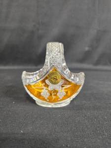 lot 127 image: CzechBohemian Art Crystal Basket by Jan Lam 4