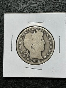 1905 Barber Half Dollar