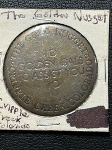 The Golden Nugget 50 Cent Trade Coin