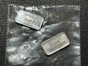 2 Gram .999 fine Silver Bars
