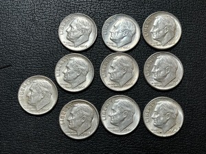 Roosevelt Silver Dimes