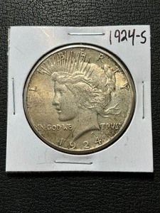 1924-S Peace Dollar