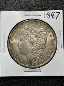1887 Morgan Dollar