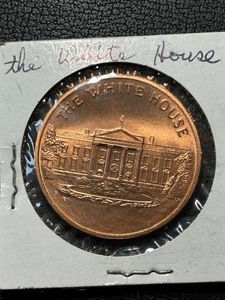 1 Ounce Copper White House Round