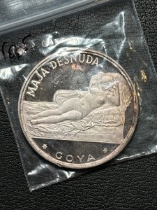 1970 100 Pesetas Silver Coin