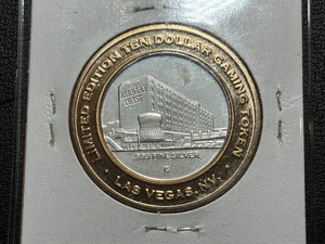 .999 Fine Silver $10 Dollar Gaming Token Barbary Coast Valley of Fire