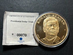 Presidential Dollar Trials Jumbo Medallion