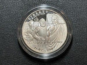 2007-P Jamestown Silver Dollar Proof