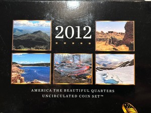 2012 America the Beautiful Quarter Set