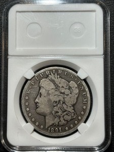 1891-CC Morgan Dollar