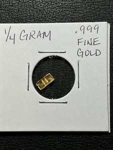 .999 Fine Gold 14 Gram Bar