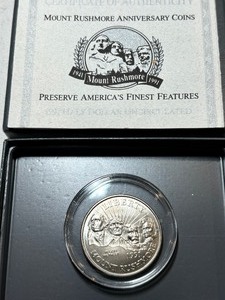 1991-D Mount Rushmore Half Dollar