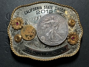 Belt Buckle with 2011 Silver Eagle