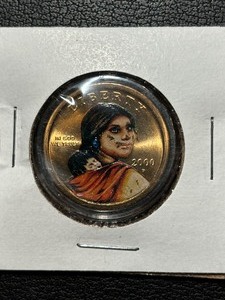 2000-P Sacagawea Colored Dollar