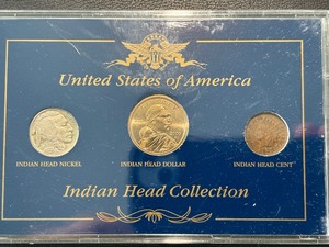 lot 25 image: Indian Head Collection