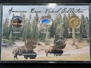 lot 27 image: American Bison Nickel Collection