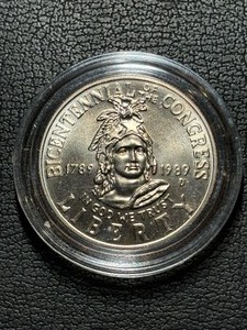 lot 40 image: 1989-D Congress Half Dollar