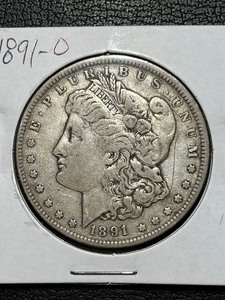 lot 44 image: 1891-O Morgan Dollar