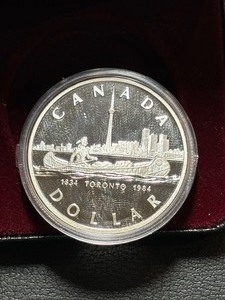 lot 75 image: 1984 Canada Dollar Toronto