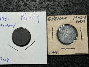 lot 100 image: Third Reich Coins