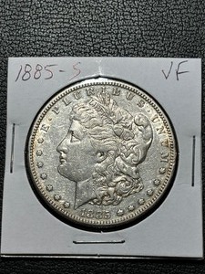 lot 109 image: 1885-S Morgan Dollar VF
