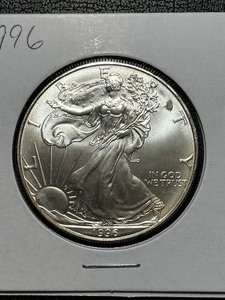 lot 110 image: 1996 Silver Eagle