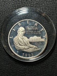 lot 111 image: 1993-S Madison Half Dollar Proof