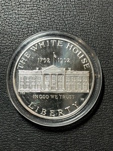 lot 98 image: 1992-W White House Silver Dollar Proof