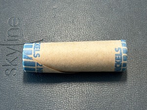 lot 143 image: Buffalo Nickel Roll No Dates