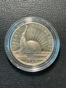 lot 166 image: 1986-S Statue of Liberty Half Dollar Proof