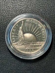 lot 176 image: 1986-S Statue of Liberty Half Dollar Proof
