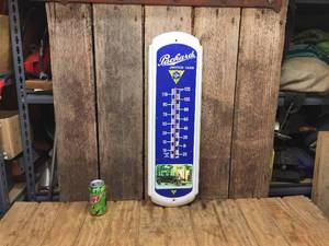 lot 104 image: Packard Motor Cars 27 Metal Thermometer