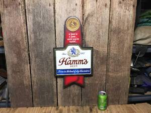 lot 114 image: Vintage Hamms Embosograph Advertiser Display