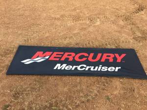 lot 167 image: Vinyl Dealership Mercury Mercruiser Sign