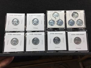 lot 199 image: 1943 Steel War Pennies
