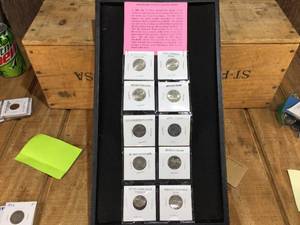 lot 209 image: Westward Journey Nickel Series