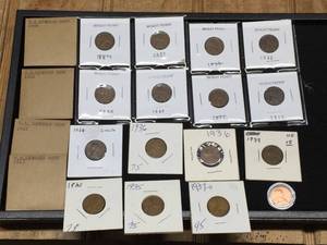 lot 218 image: Lincoln Wheat Back Pennies 1909-1958