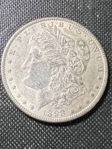 1898 US MORGAN SILVER DOLLAR