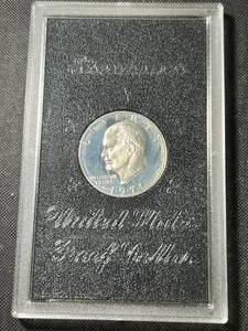 1971 US PROOF SILVER EISENHOWER DOLLAR
