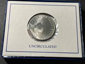 1986 US STATUE OF LIBERTY HALF DOLLAR
