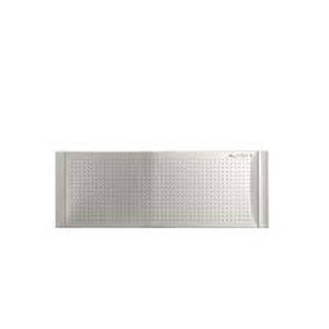 lot 32 image: Husky 52 in. W to 72 in. W Stainless Steel Adjustable Pegboard    Customer Returns See Pictures