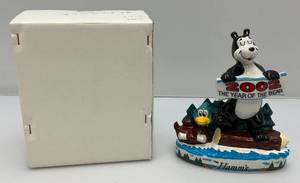lot 4 image: 2002 HAMMs The Year of The Bear Club Piece (NIB)