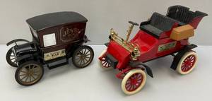 lot 44 image: Misc. Jim Beam Cars  Decanters (Empty)