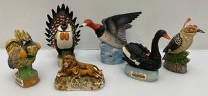 lot 62 image: Vintage Sky Country Miniature Bird Decanters (Empty)