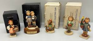 lot 68 image: Misc. Vintage Hummel Pieces Including Club & Exclusive (Some In Original Boxes)