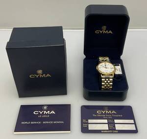lot 81 image: Vintage CYMA Mens Watch (NIB) With Tag