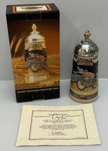 lot 96 image: Harley-Davidson Decade Collectors Signature Stein (NIB)