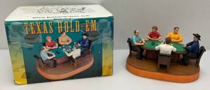 lot 106 image: IAJBBAC Convention Piece Limited Edition 45500  TEXAS HOLDEM Decanter (EMPTY)