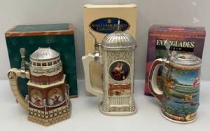 lot 112 image: Anheuser Busch Collectible Steins (NIB)