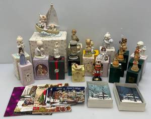 lot 116 image: Group Of Misc. Collectibles Including  ANRI Fernandiz, Giuseppe Armani, Precious Moments & More